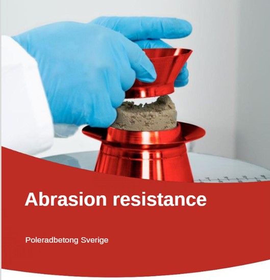 EN 5470-1 Abrasion resistance, Nötningstålighet