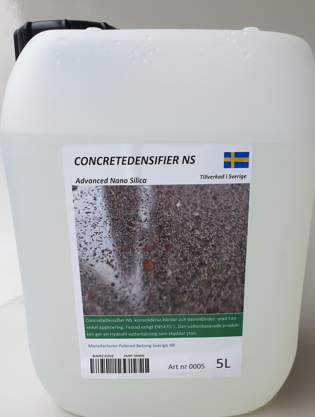 Vår produkt Concretedensifier ns, Advanced Nano Silica